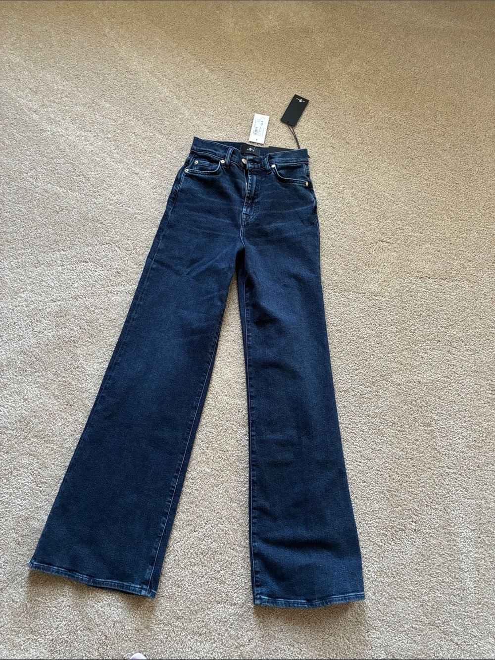 7 for mankind NWT Dark Blue Jeans